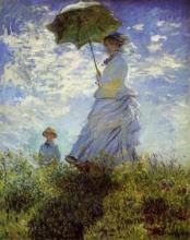Claude Monet - La Promenade, la Femme à l'Ombrelle