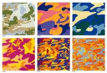 Andy Warhol - From Camouflage Series (1986)