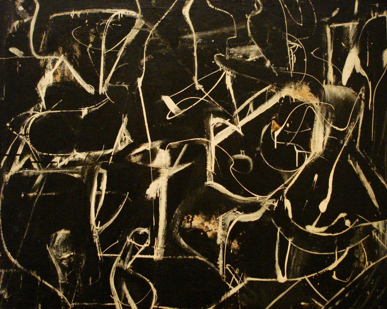 Willem De Kooning - Untitled (1949) Wallpaper #3 1280 x 1024 
