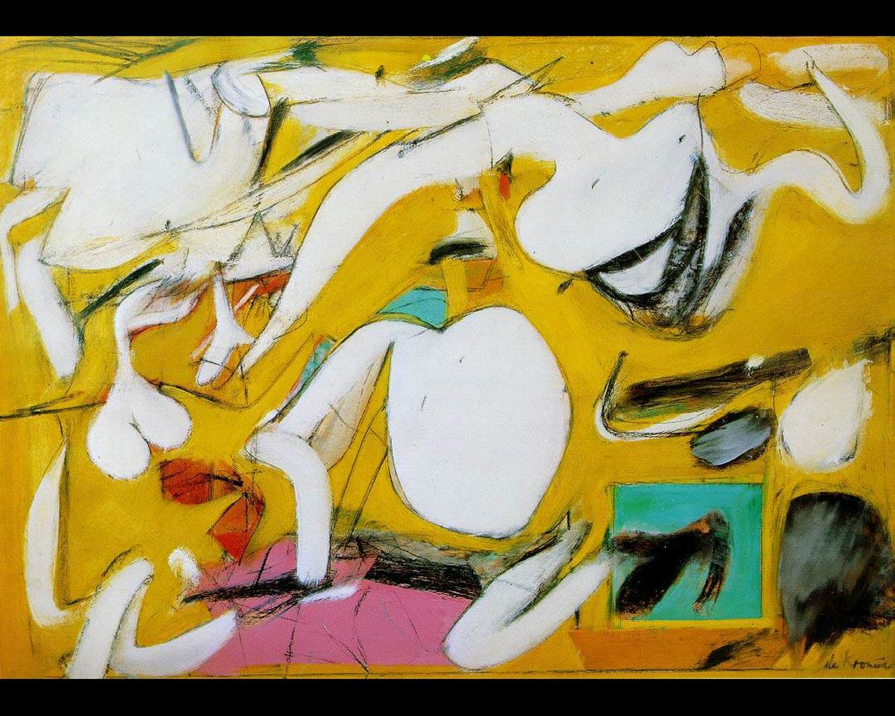 Willem De Kooning - Fire Island (1946) Wallpaper #4 1280 x 1024 