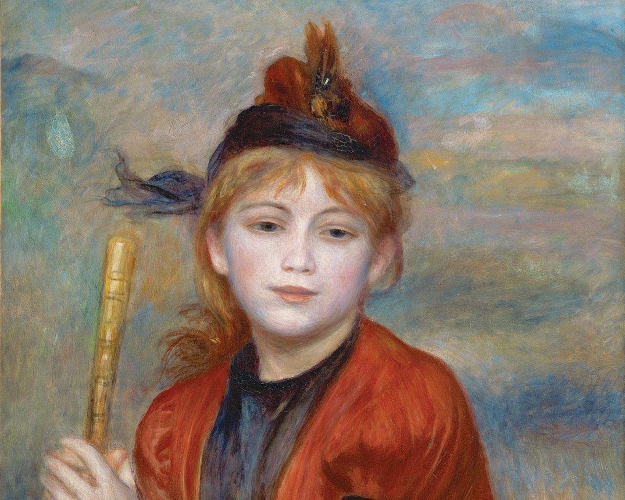 Auguste Renoir - The Rambler Wallpaper #2 1280 x 1024 