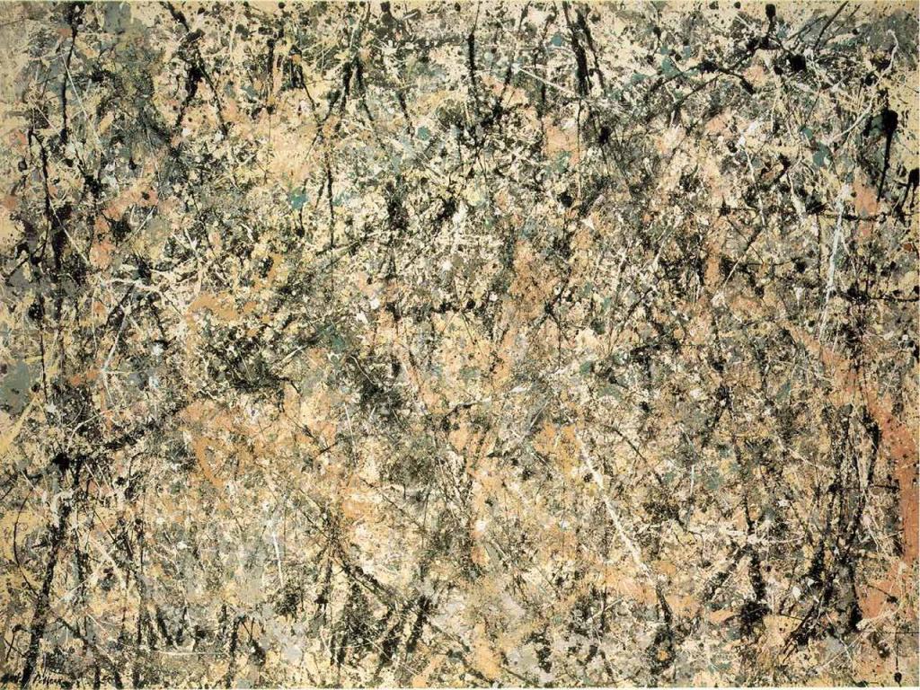 Jackson Pollock - Number 1 - Lavender Mist (1950) Wallpaper #4 1024 x 768 