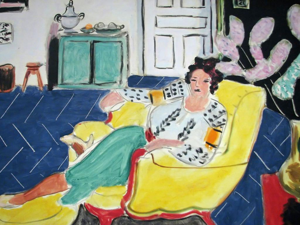 Henri Matisse - Woman Seated in an Armchair Wallpaper #4 1024 x 768 