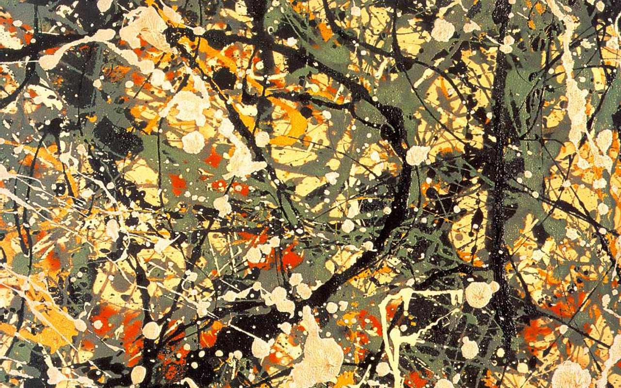 Jackson Pollock - Number 8 (1949) Wallpaper #3 1280 x 800 