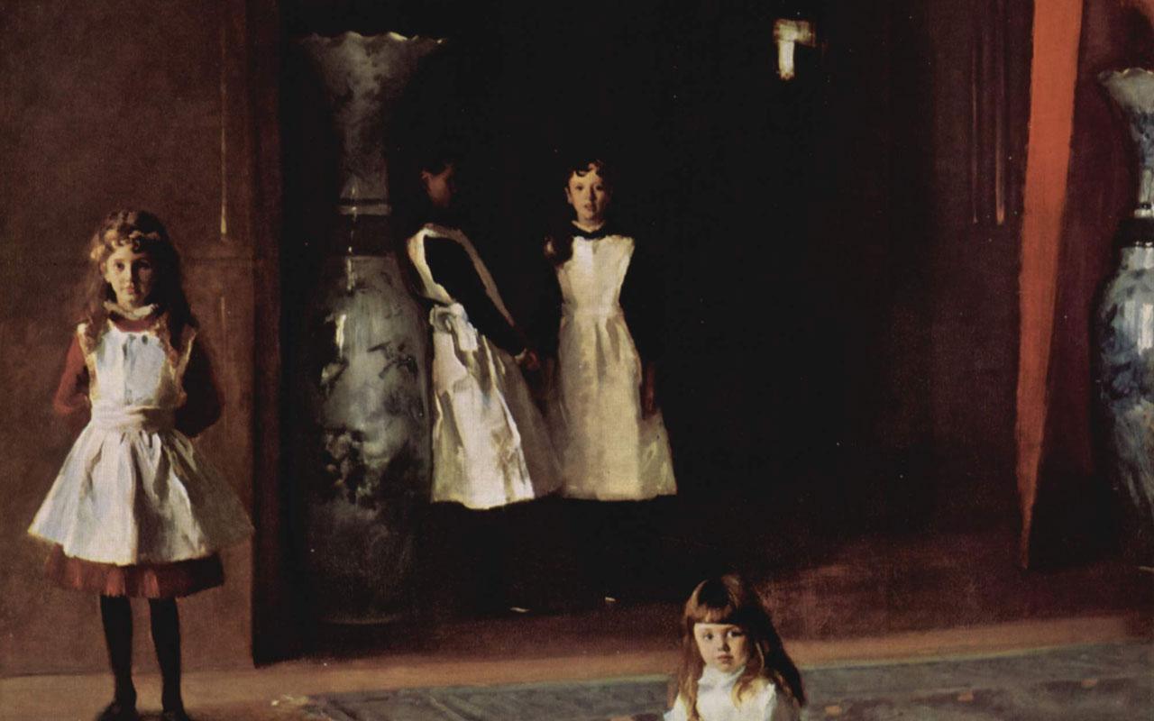 John Singer Sargent - The Daughters of Edward Dorley Boit (1882) Wallpaper #1 1280 x 800 