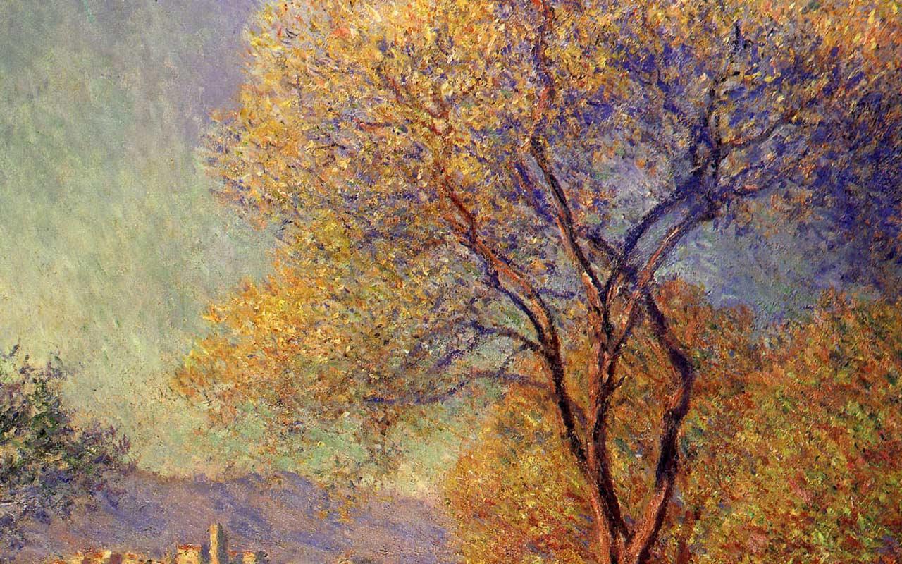 Claude Monet - Antibes vue de la Salis Wallpaper #3 1280 x 800 