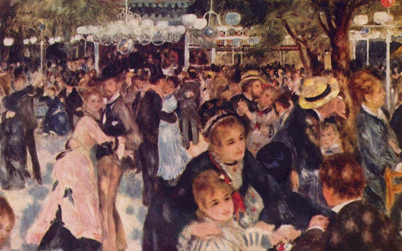 Auguste Renoir - Le Moulin de la Galette Wallpaper #1 1280 x 800 