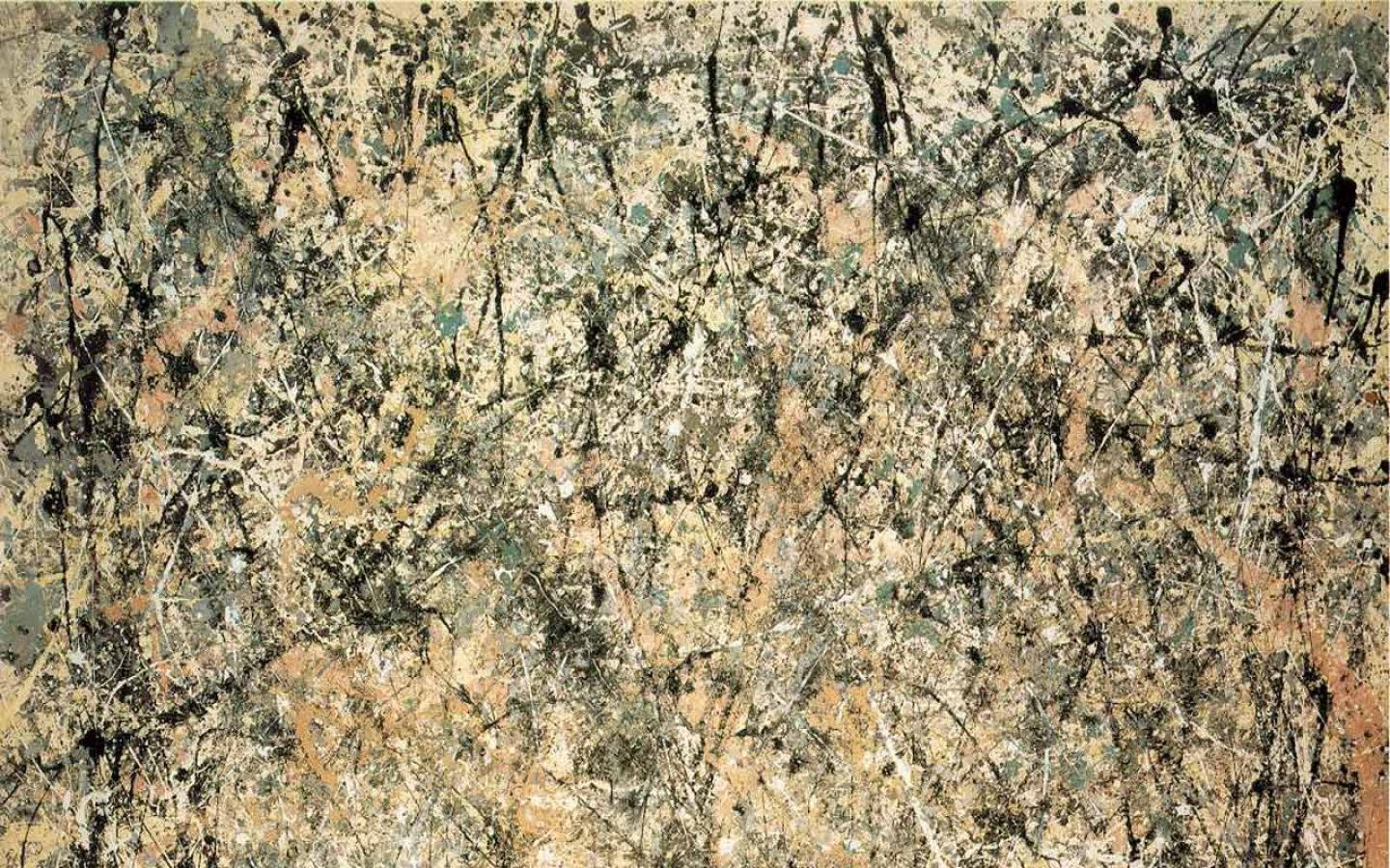 Jackson Pollock - Number 1 - Lavender Mist (1950) Wallpaper #4 1440 x 900 