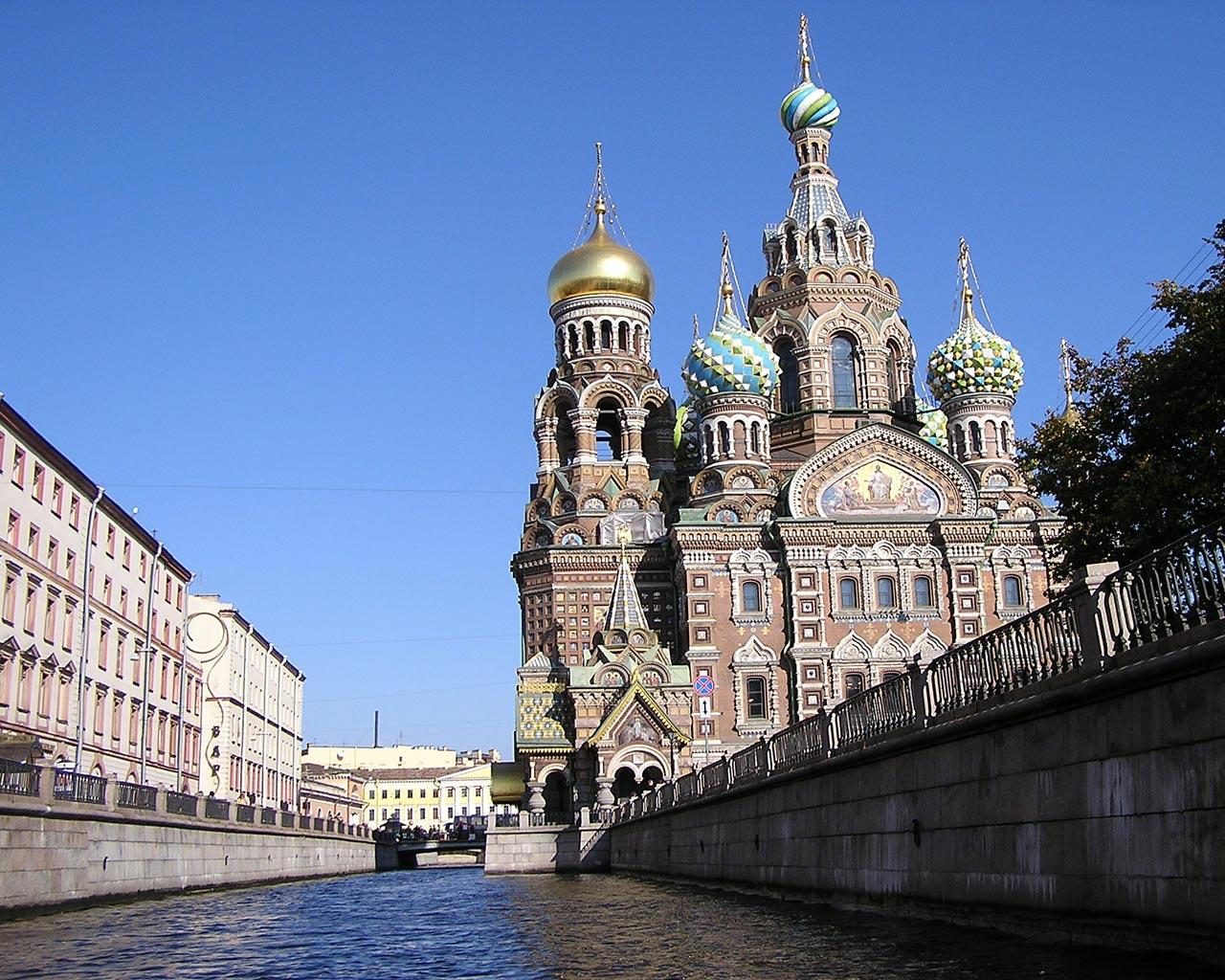 St Petersburg - Church of the Sviour on Spilled Blood Wallpaper #1 1280 x 1024 