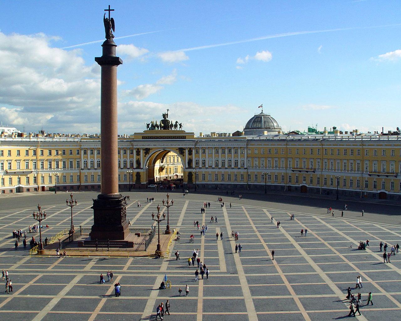 St Petersburg - Palace Square Wallpaper #4 1280 x 1024 