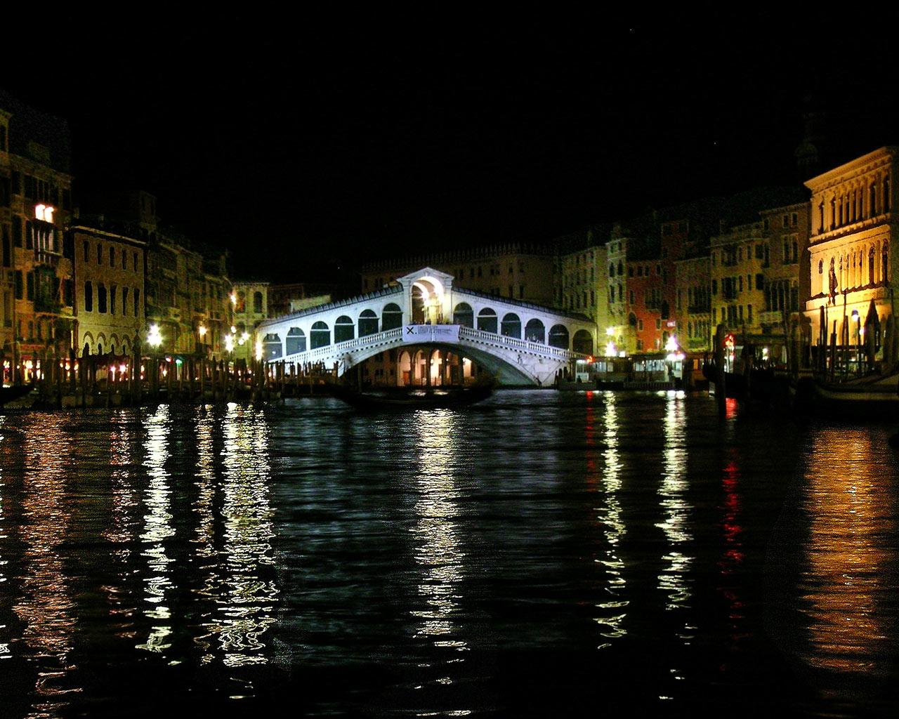 Venice - Rialto Bridge Wallpaper #2 1280 x 1024 