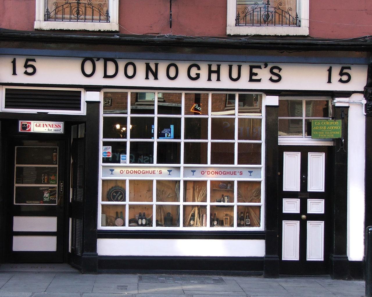 Dublin - O'Donoghue Pub Wallpaper #1 1280 x 1024 