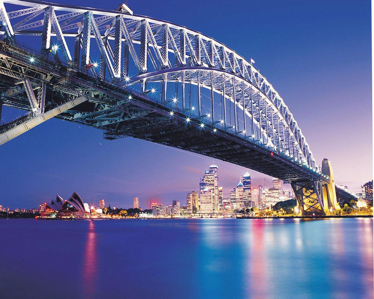 Sydney - Harbour Bridge Wallpaper #2 1280 x 1024 