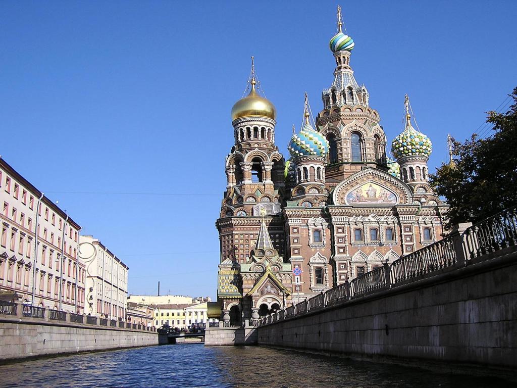 St Petersburg - Church of the Sviour on Spilled Blood Wallpaper #1 1024 x 768 