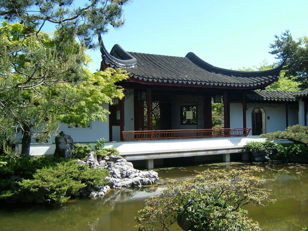 Vancouver - Dr Sun Yat Sen Chinese Gardens Wallpaper #2 1024 x 768 