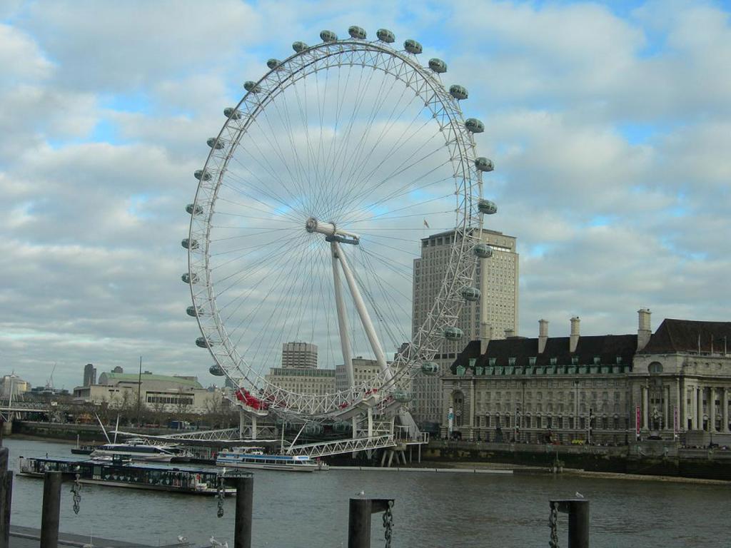 London - London Eye Wallpaper #2 1024 x 768 