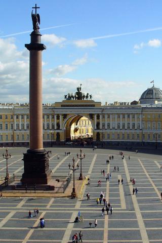 St Petersburg - Palace Square Wallpaper #4 320 x 480 (iPhone/iTouch)