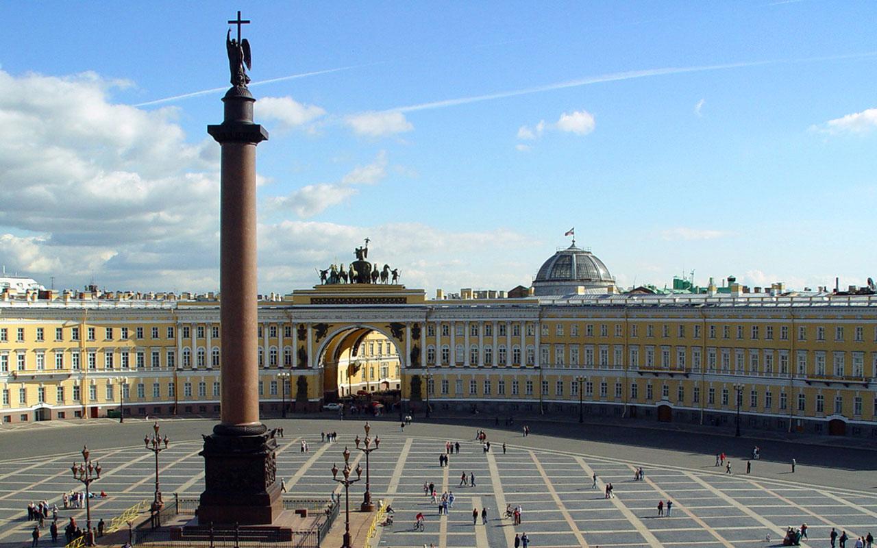 St Petersburg - Palace Square Wallpaper #4 1280 x 800 