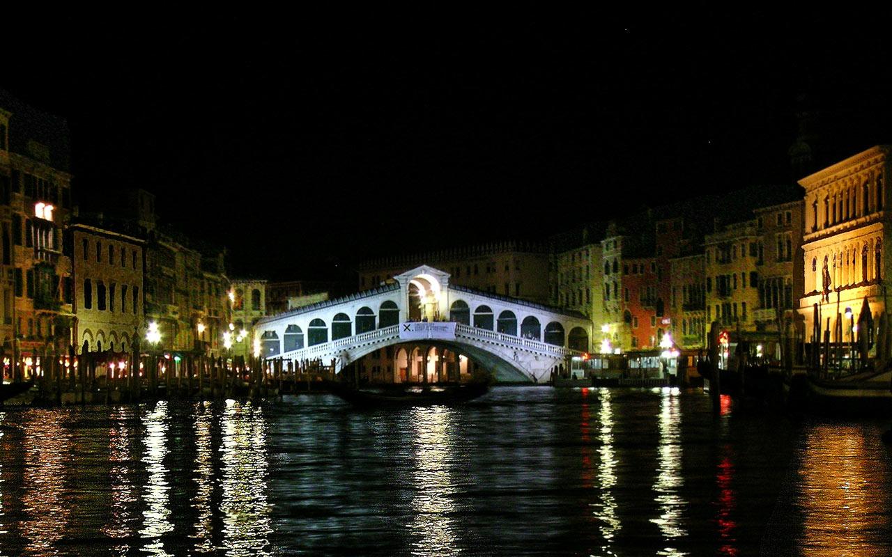 Venice - Rialto Bridge Wallpaper #2 1280 x 800 