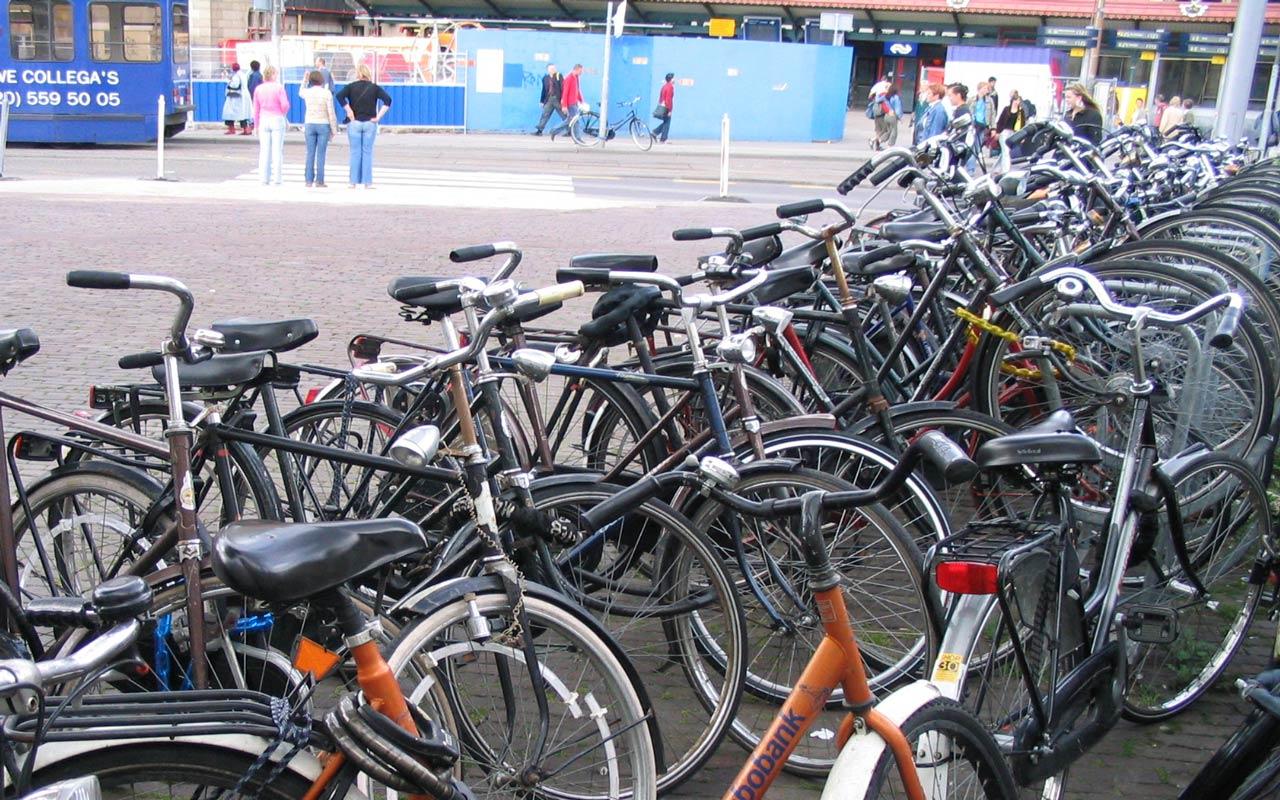 Amsterdam - Bicycles Wallpaper #1 1280 x 800 