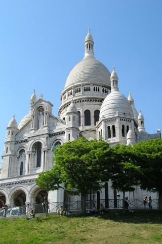 Paris - Sacre-Couer Cathedral Wallpaper #4 320 x 480 (iPhone/iTouch)