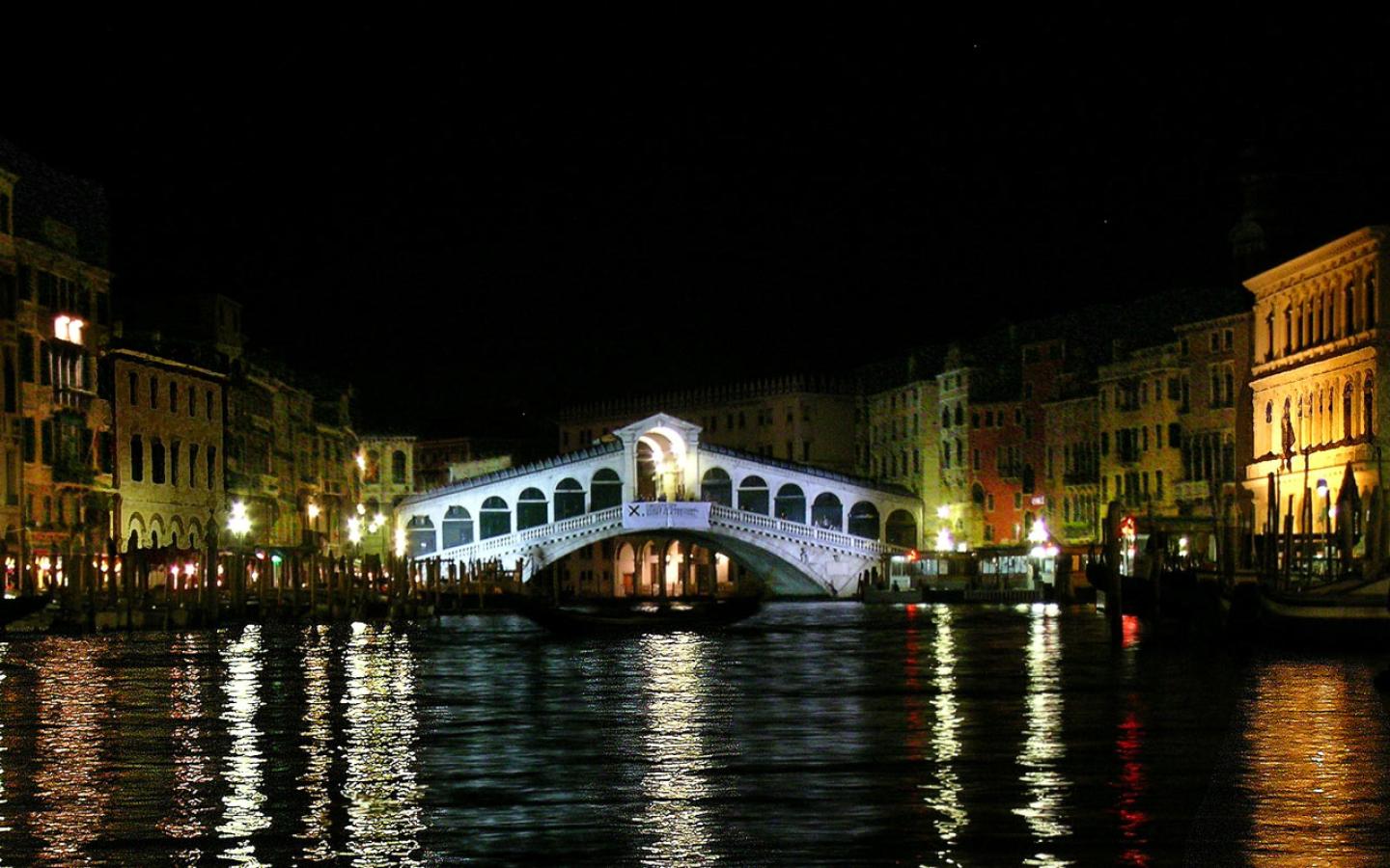Venice - Rialto Bridge Wallpaper #2 1440 x 900 