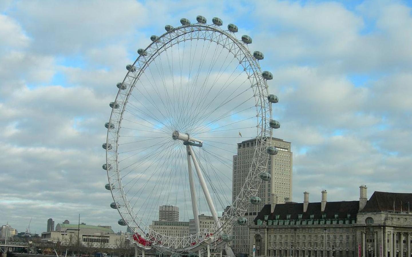 London - London Eye Wallpaper #2 1440 x 900 